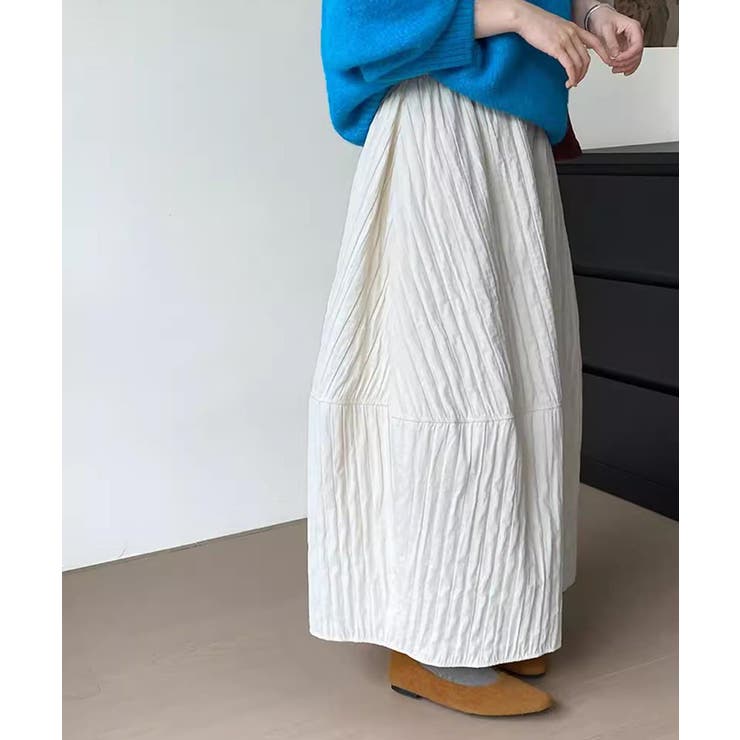 コクーンスカート ロングスカート バルーン | COCOMOMO | 詳細画像4 