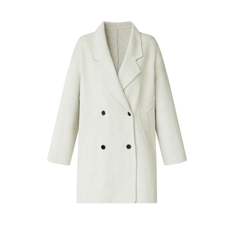 品よくあたたかいきれいめコート チェスターコート ミドルコート | COCOMOMO | 詳細画像23 