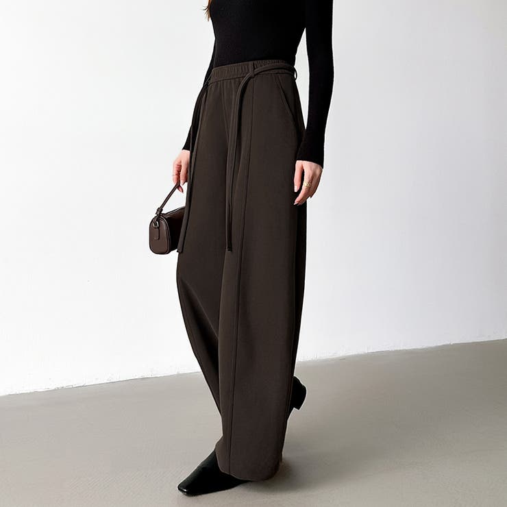 スウェットカーブパンツ スウェットパンツ ワイドパンツ | COCOMOMO | 詳細画像2 