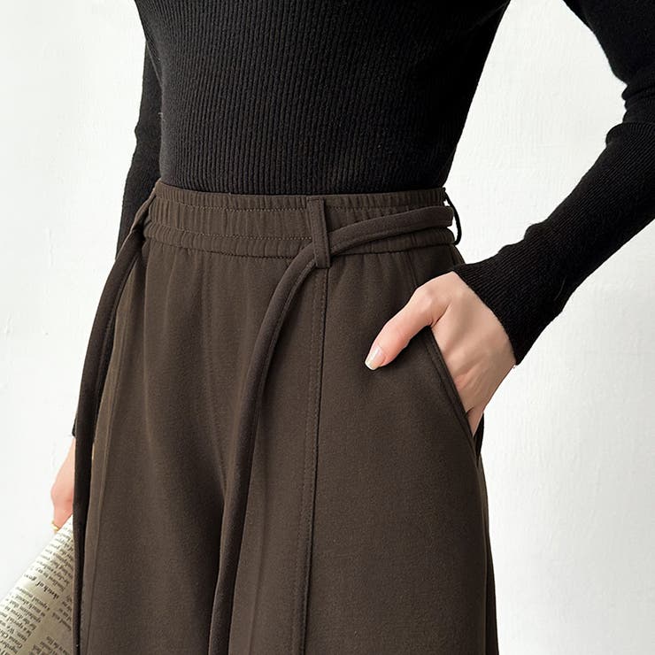 スウェットカーブパンツ スウェットパンツ ワイドパンツ | COCOMOMO | 詳細画像6 