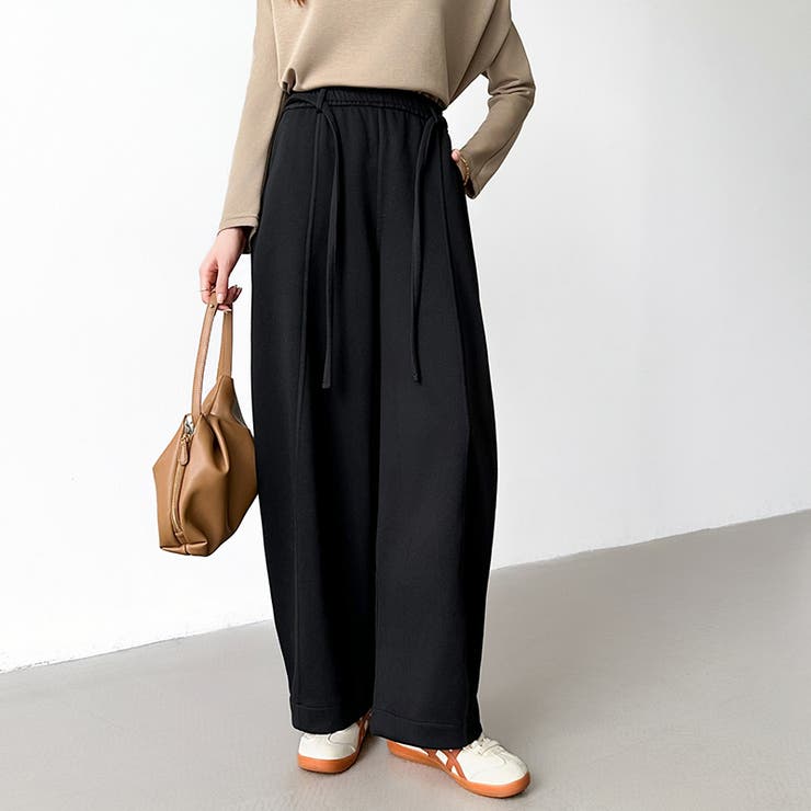 スウェットカーブパンツ スウェットパンツ ワイドパンツ | COCOMOMO | 詳細画像39 