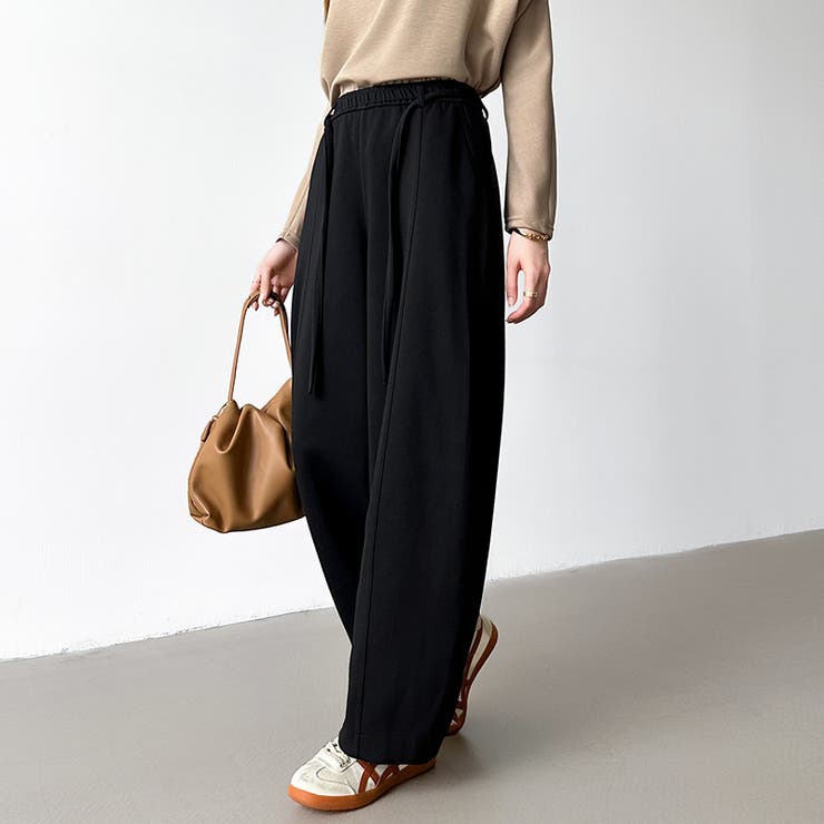 スウェットカーブパンツ スウェットパンツ ワイドパンツ | COCOMOMO | 詳細画像42 