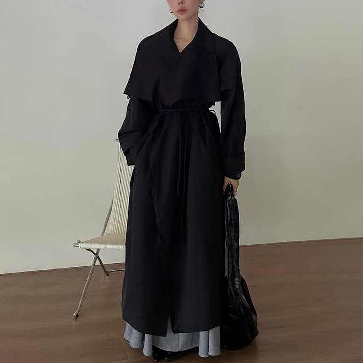 ガウンコート ロングコート アウター | COCOMOMO | 詳細画像10 