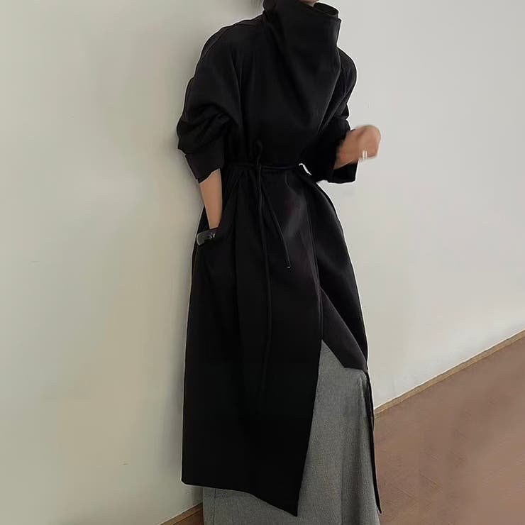 ガウンコート ロングコート アウター | COCOMOMO | 詳細画像11 