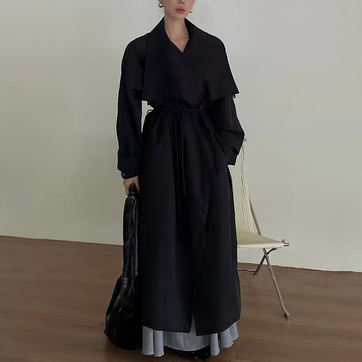 ガウンコート ロングコート アウター | COCOMOMO | 詳細画像9 