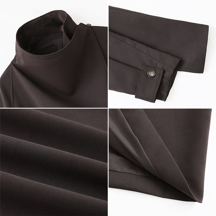 ガウンコート ロングコート アウター | COCOMOMO | 詳細画像13 