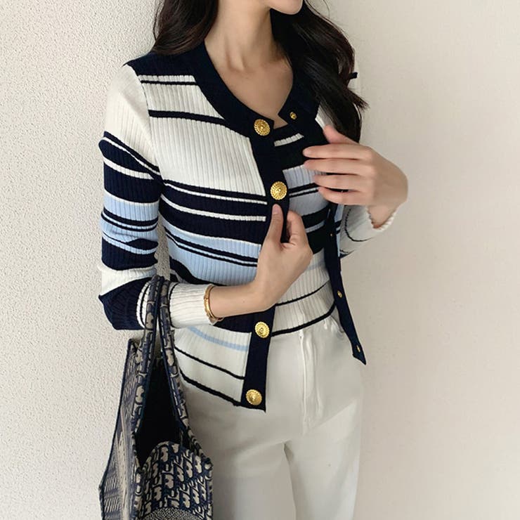 アンサンブルニットカーディガン アンサンブル ニットカーディガン | COCOMOMO | 詳細画像16 