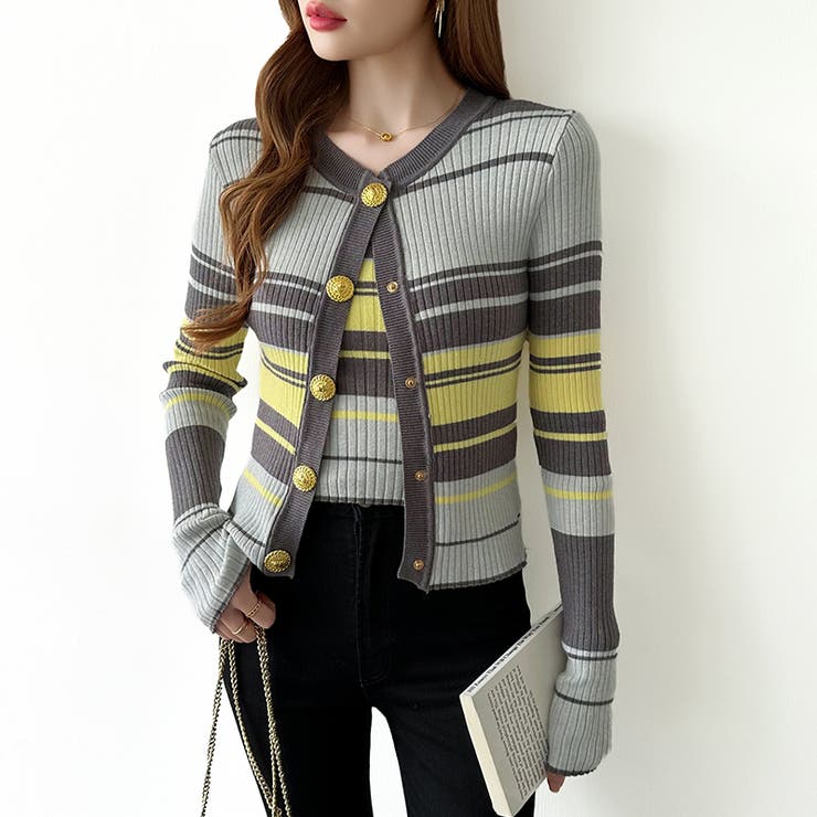 アンサンブルニットカーディガン アンサンブル ニットカーディガン | COCOMOMO | 詳細画像5 