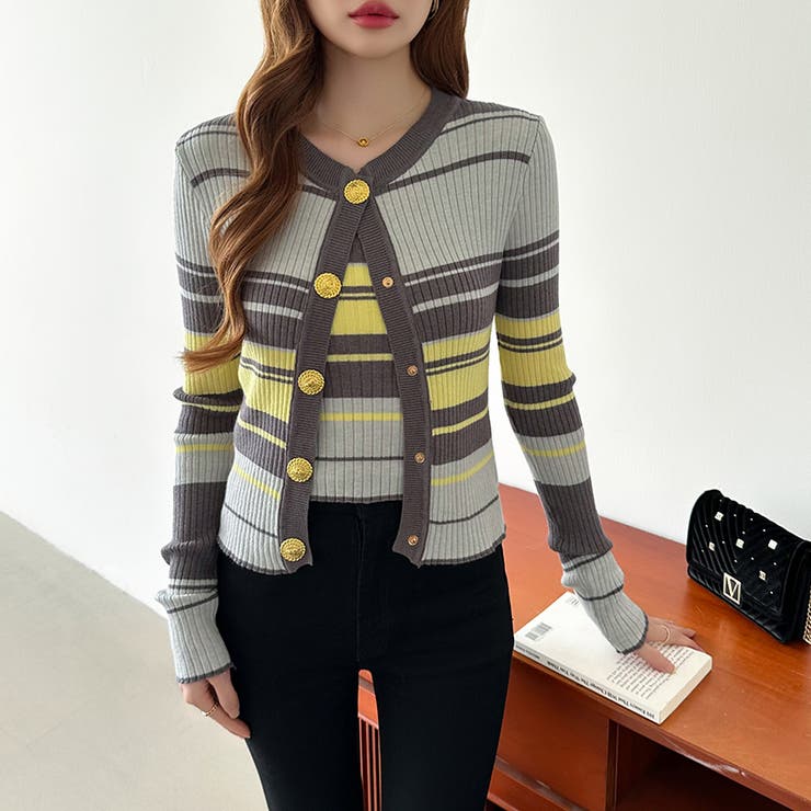 アンサンブルニットカーディガン アンサンブル ニットカーディガン | COCOMOMO | 詳細画像9 