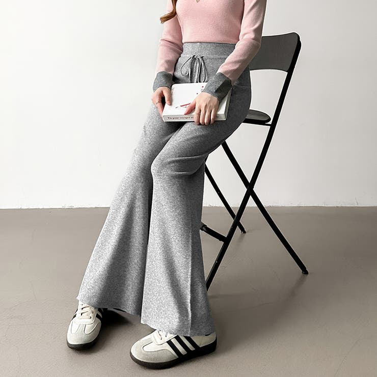 イージーニットワイドパンツ ワイドパンツ イージーパンツ | COCOMOMO | 詳細画像27 