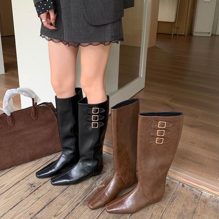 取り外し可能2wayブーツ ロングブーツ ショートブーツ | COCOMOMO | 詳細画像14 