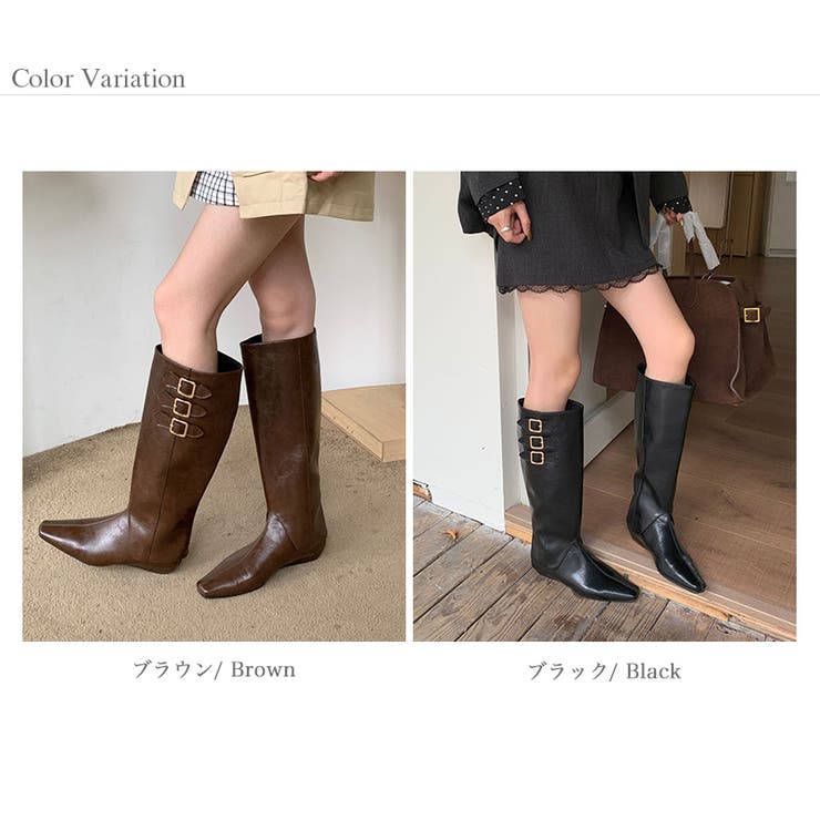 取り外し可能2wayブーツ ロングブーツ ショートブーツ | COCOMOMO | 詳細画像20 