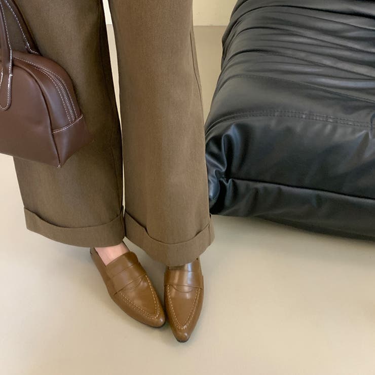 ポインテッドトゥローファー パンプス オフィスカジュアル | COCOMOMO | 詳細画像16 