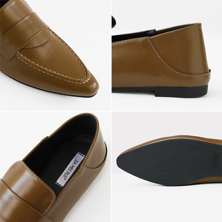 ポインテッドトゥローファー パンプス オフィスカジュアル | COCOMOMO | 詳細画像21 