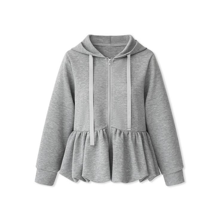 ぺプラムパーカー フリルパーカー ペプラム | COCOMOMO | 詳細画像23 