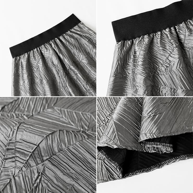 大人上品に着映えるジャガードスカート フレアスカート オフィスカジュアル | COCOMOMO | 詳細画像20 