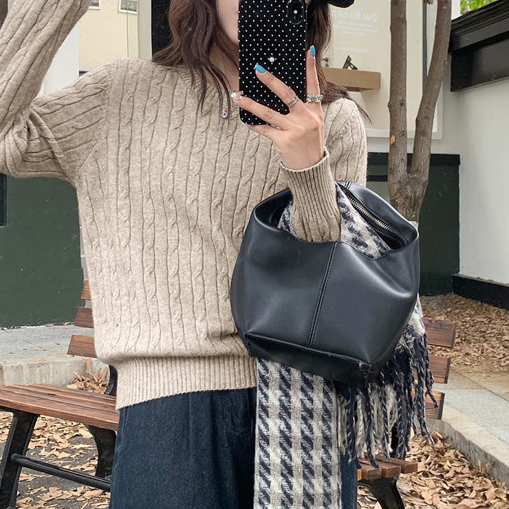 【11色展開】ケーブル編みニット ケーブルニット ニットセーター | COCOMOMO | 詳細画像9 