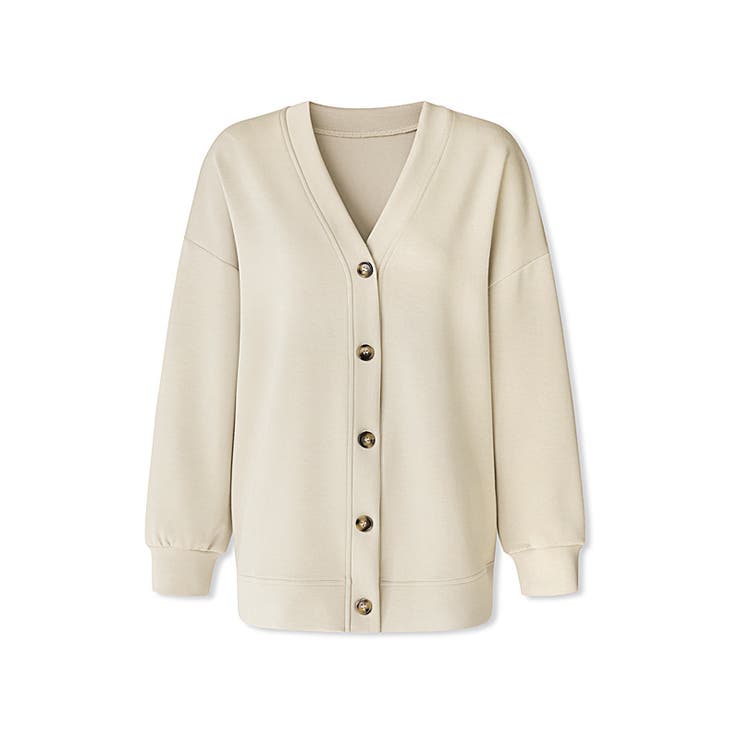 きれい見えでもラク。今欲しいポンチカーデ ドロップショルダー カーディガン | COCOMOMO | 詳細画像41 