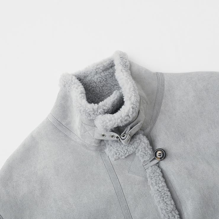 ムートンボアジャケット フェイクムートン ボアジャケット | COCOMOMO | 詳細画像25 
