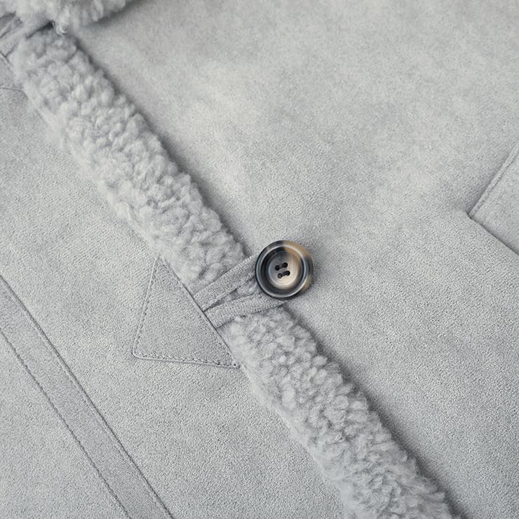 ムートンボアジャケット フェイクムートン ボアジャケット | COCOMOMO | 詳細画像26 