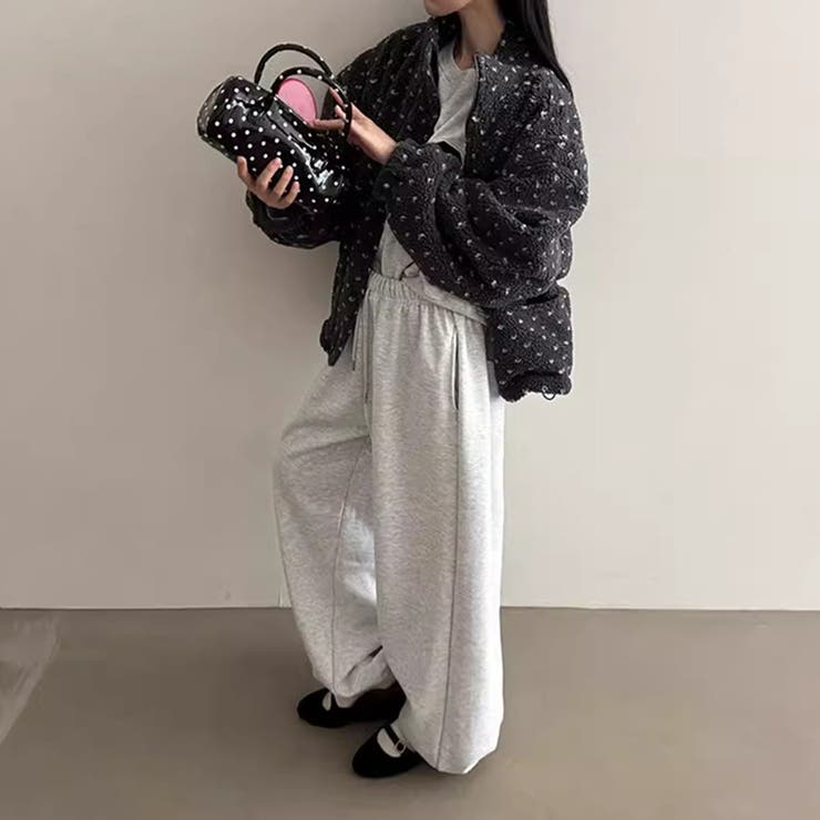 ドットボアジャケット ボアジャケット ブルゾン | COCOMOMO | 詳細画像13 