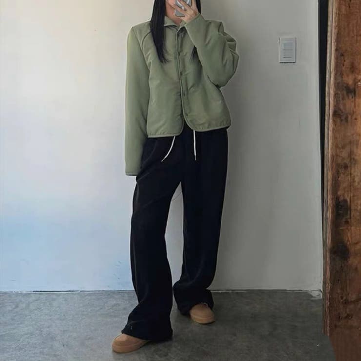 リバーシブルボアブルゾン ボアジャケット アウター | COCOMOMO | 詳細画像16 