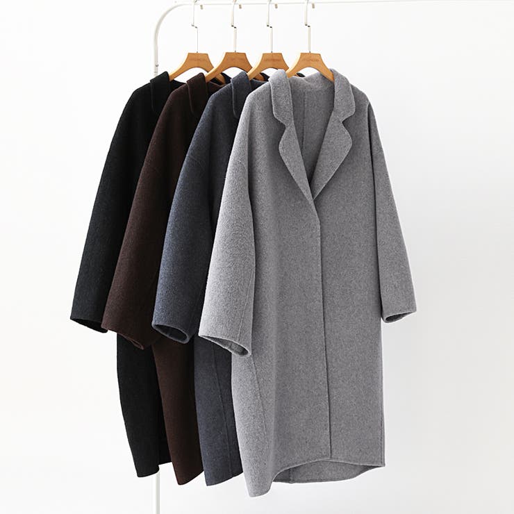 大人きれいめコート ウールコート ロングコート | COCOMOMO | 詳細画像54 