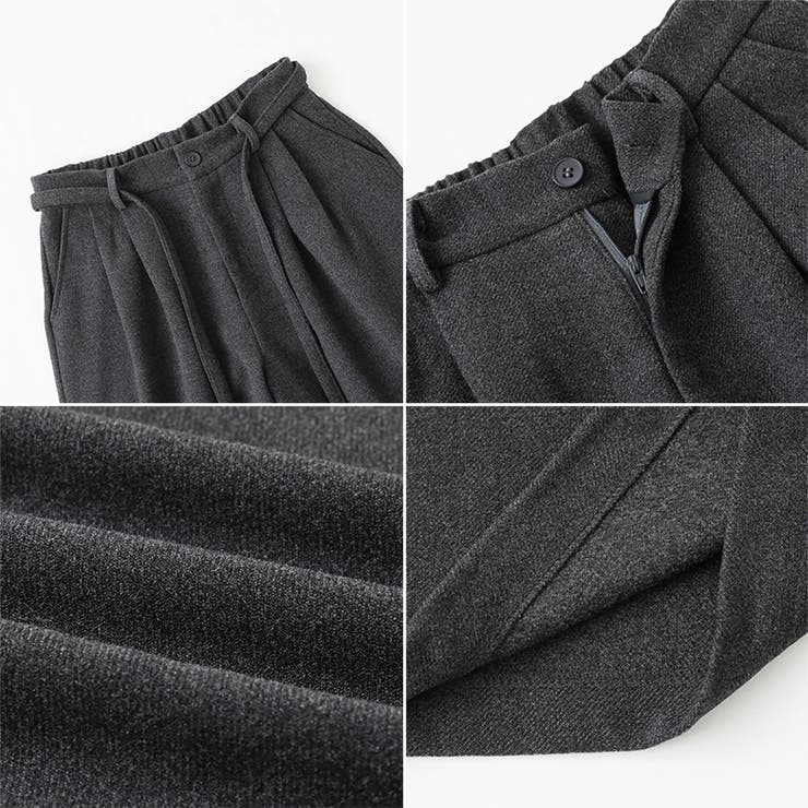 ガウチョパンツ ワイドパンツ ワイドクロップドパンツ | COCOMOMO | 詳細画像22 