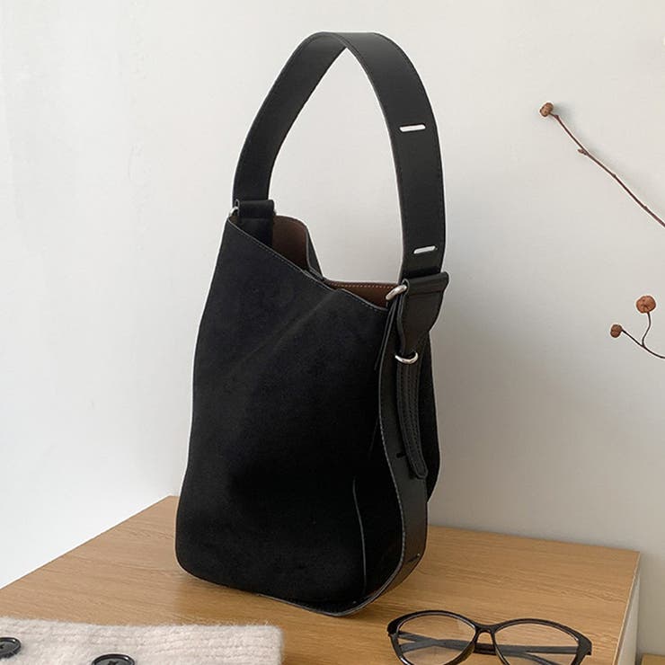 フェイクスエードバッグ バケツバッグ トートバッグ | COCOMOMO | 詳細画像10 