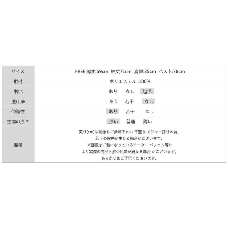 あったか裏シャギーレースニット 裏起毛 レースニット | COCOMOMO | 詳細画像65 