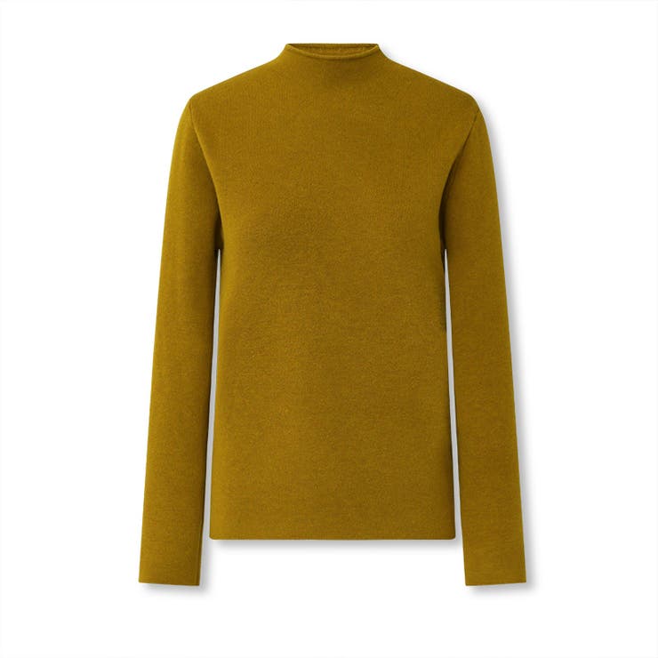 ふわふわ裏シャギーニット 裏起毛 ハイネックニット | COCOMOMO | 詳細画像27 