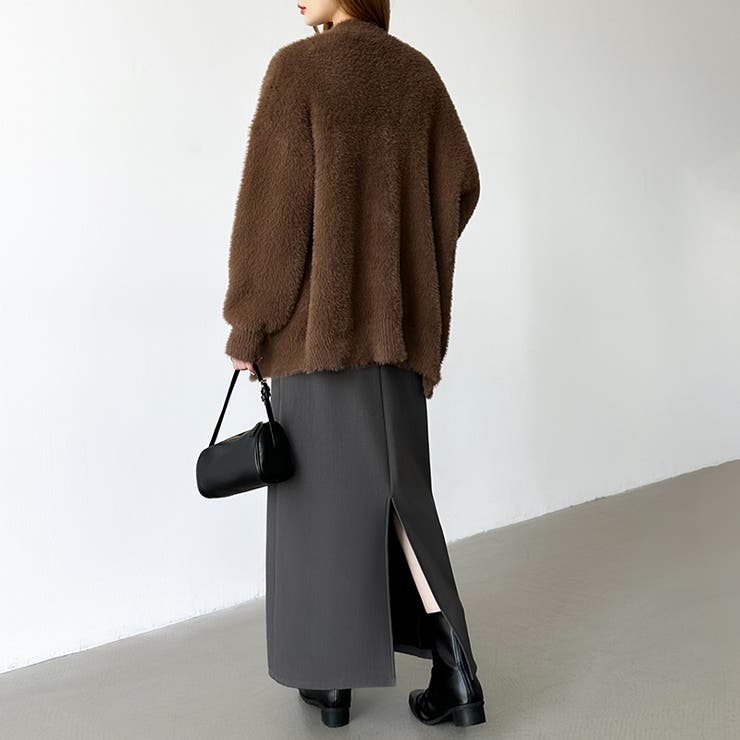 裏起毛タイトスカート ナロースカート 裏起毛 | COCOMOMO | 詳細画像27 