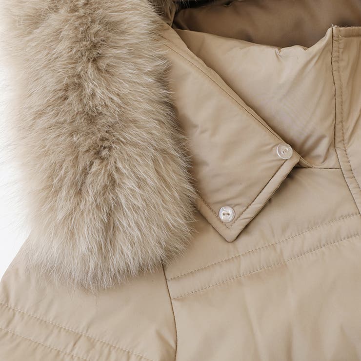 ファー付きロングダウンコート ダウンコート ロングコート | COCOMOMO | 詳細画像20 