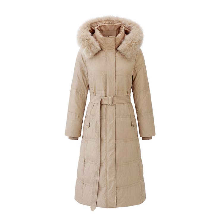 ファー付きロングダウンコート ダウンコート ロングコート | COCOMOMO | 詳細画像25 