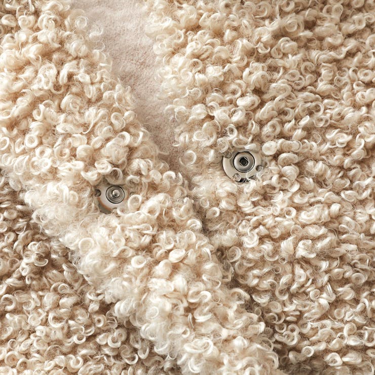 もこもこプードルファーブルゾン プードルファー ブルゾン | COCOMOMO | 詳細画像46 