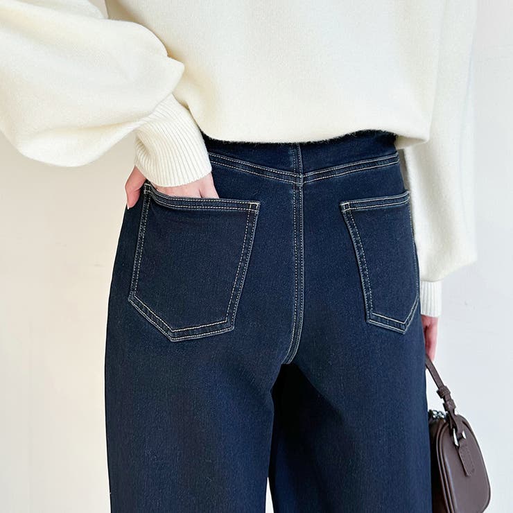「楽革命デニム」にあったか裏起毛登場！ デニムパンツ 裏起毛 | COCOMOMO | 詳細画像10 