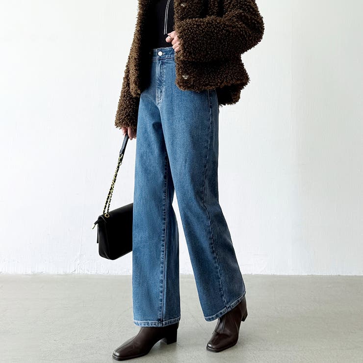 「楽革命デニム」にあったか裏起毛登場！ デニムパンツ 裏起毛 | COCOMOMO | 詳細画像16 