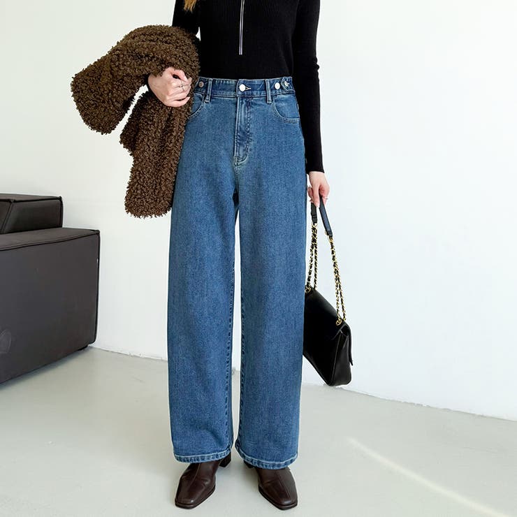 「楽革命デニム」にあったか裏起毛登場！ デニムパンツ 裏起毛 | COCOMOMO | 詳細画像27 