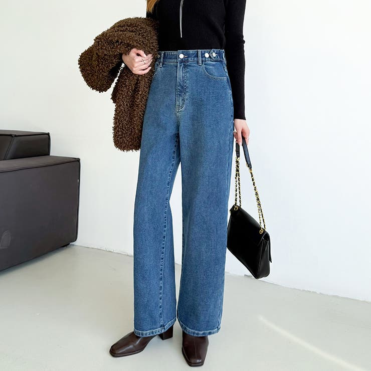 「楽革命デニム」にあったか裏起毛登場！ デニムパンツ 裏起毛 | COCOMOMO | 詳細画像28 