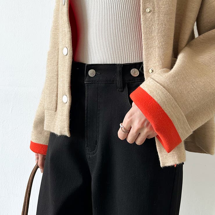 「楽革命デニム」にあったか裏起毛登場！ デニムパンツ 裏起毛 | COCOMOMO | 詳細画像35 