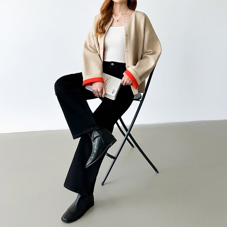 「楽革命デニム」にあったか裏起毛登場！ デニムパンツ 裏起毛 | COCOMOMO | 詳細画像37 