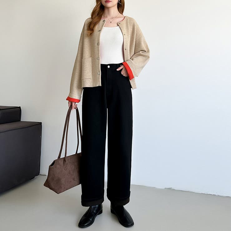 「楽革命デニム」にあったか裏起毛登場！ デニムパンツ 裏起毛 | COCOMOMO | 詳細画像39 