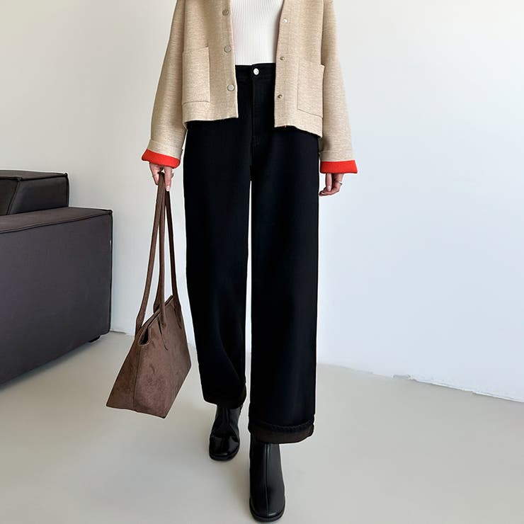 「楽革命デニム」にあったか裏起毛登場！ デニムパンツ 裏起毛 | COCOMOMO | 詳細画像40 