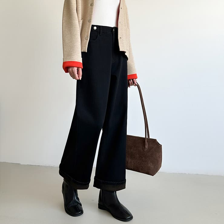 「楽革命デニム」にあったか裏起毛登場！ デニムパンツ 裏起毛 | COCOMOMO | 詳細画像41 