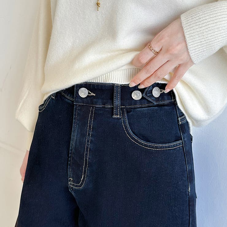 「楽革命デニム」にあったか裏起毛登場！ デニムパンツ 裏起毛 | COCOMOMO | 詳細画像8 