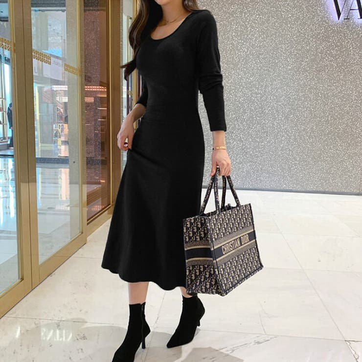 タイトワンピース カップ付きワンピース ワンピース | COCOMOMO | 詳細画像14 