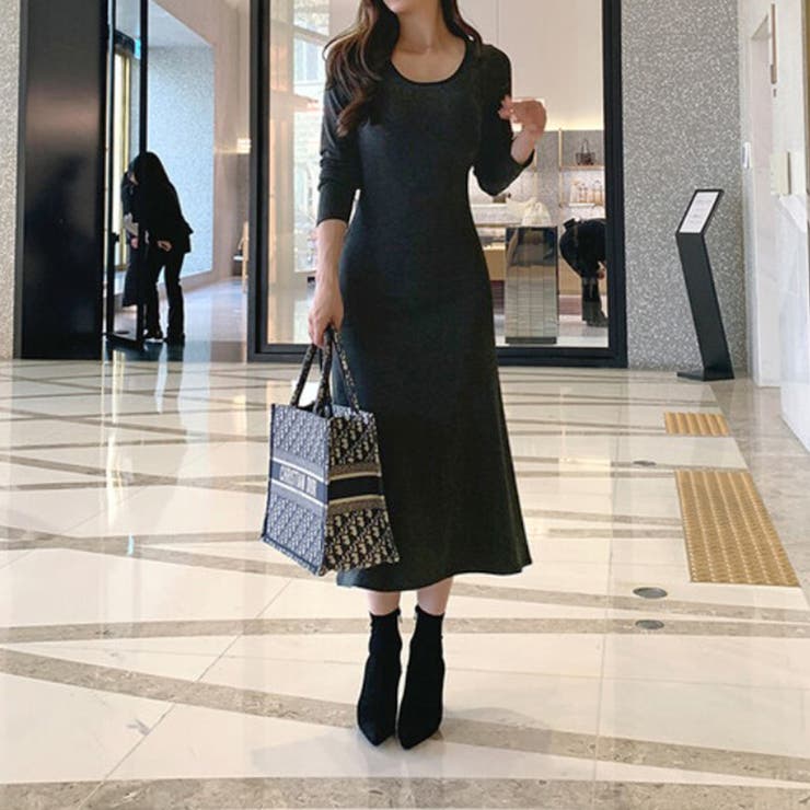 タイトワンピース カップ付きワンピース ワンピース | COCOMOMO | 詳細画像7 