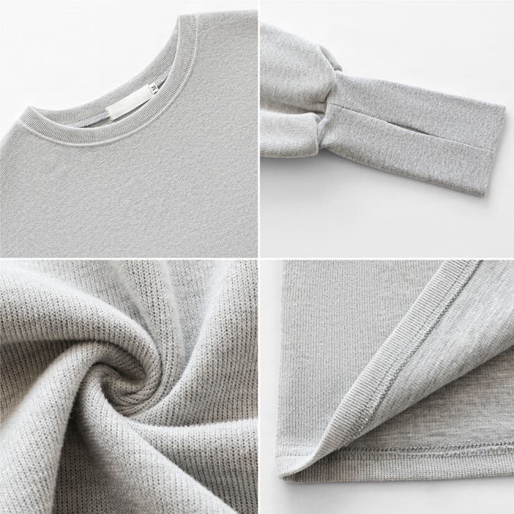 ボリュームスリーブワンピース ロングワンピース 指穴付き | COCOMOMO | 詳細画像32 