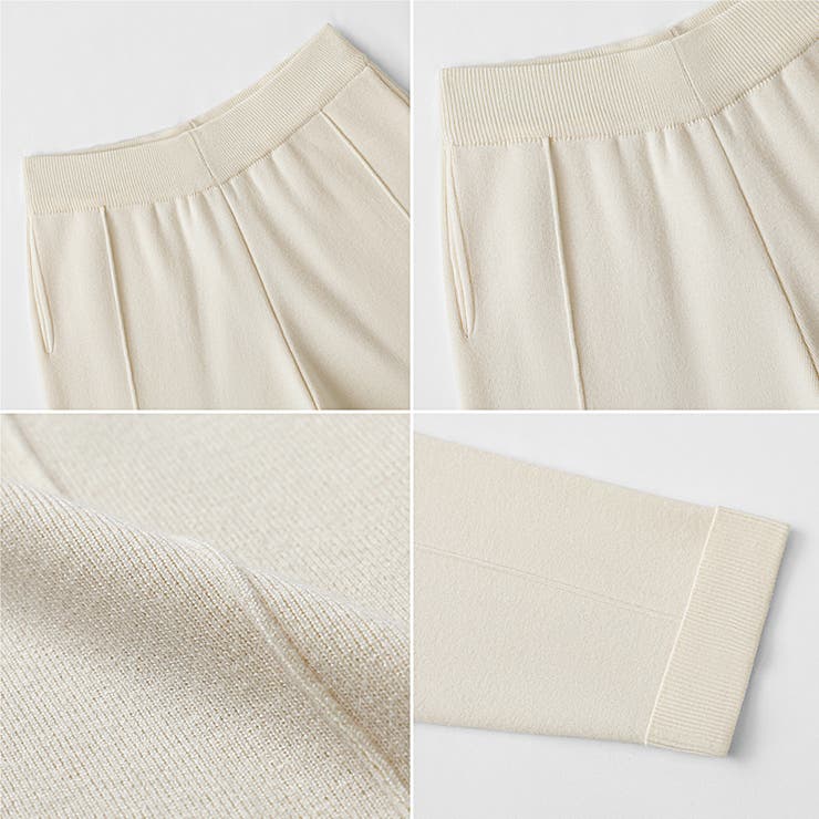 気負わず穿ける、大人カジュアル。ニットテーパードパンツ テーパードパンツ | COCOMOMO | 詳細画像13 