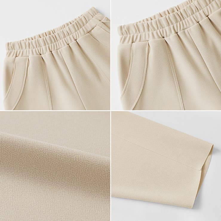 オンオフ寄り添う、ペプラムベストセットアップ ペプラム パンツセットアップ | COCOMOMO | 詳細画像40 